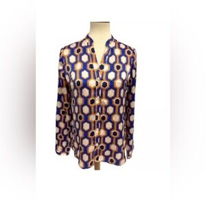 The Limited Hexagonal Patterned Button Down Shirt